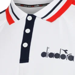 Diadora Icon Polo Uomini - Bianco, Multicolore 6 Diadora Icon Polo Uomini - Bianco, Multicolore -Vendite Racchette da tennis 00424000 10