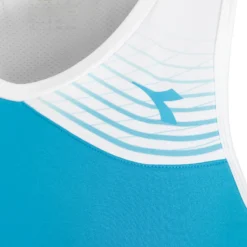 Diadora Court Abito Donna - Turchese, Bianco -Vendite Racchette da tennis 00445000 10