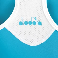 Diadora Court Abito Donna - Turchese, Bianco -Vendite Racchette da tennis 00445000 11