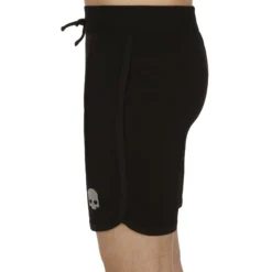 Hydrogen Tech Pantaloncini Uomini - Nero, Argento -Vendite Racchette da tennis 00471000 21