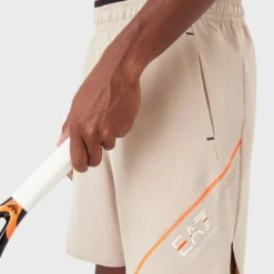 EA7 Pantaloncini Uomini - Beige, Multicolore -Vendite Racchette da tennis 00473000 15
