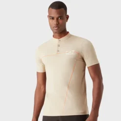 EA7 Felpa Uomini - Beige, Arancione -Vendite Racchette da tennis 00477000 13