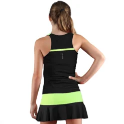 Endless Lace Maglietta Bambini - Nero, Verde -Vendite Racchette da tennis 00576000 14