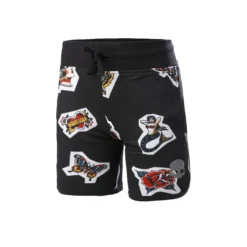 Hydrogen Tech Tatto Pantaloncini Bambini - Nero, Multicolore