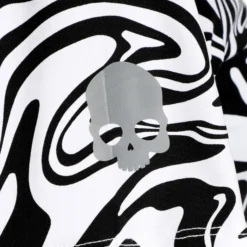 Hydrogen Tech Chrome Maglietta Donna - Bianco, Nero -Vendite Racchette da tennis 00749000 11