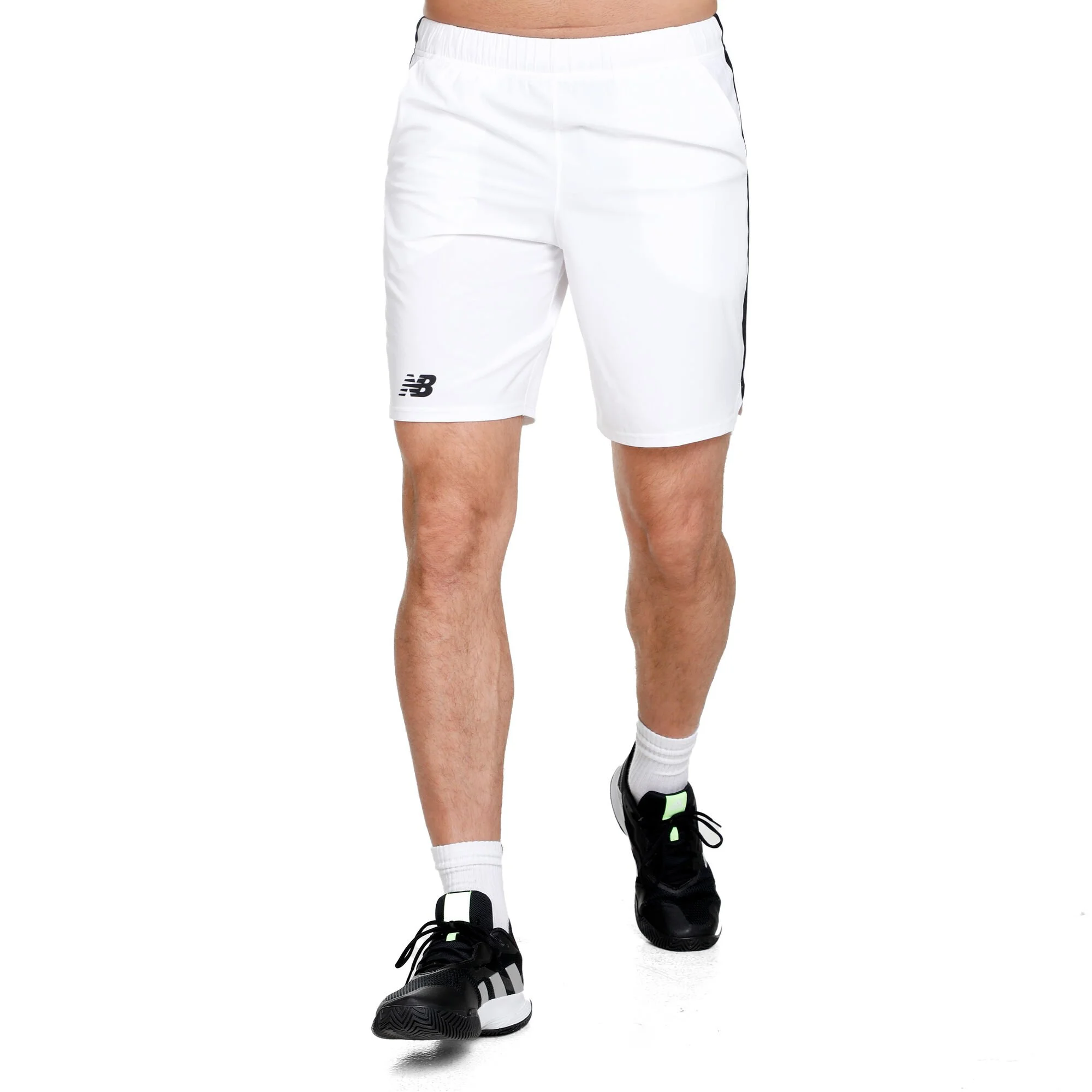 New Balance Tournament 9in Pantaloncini Uomini - Bianco 5 New Balance Tournament 9in Pantaloncini Uomini - Bianco - immagine 5