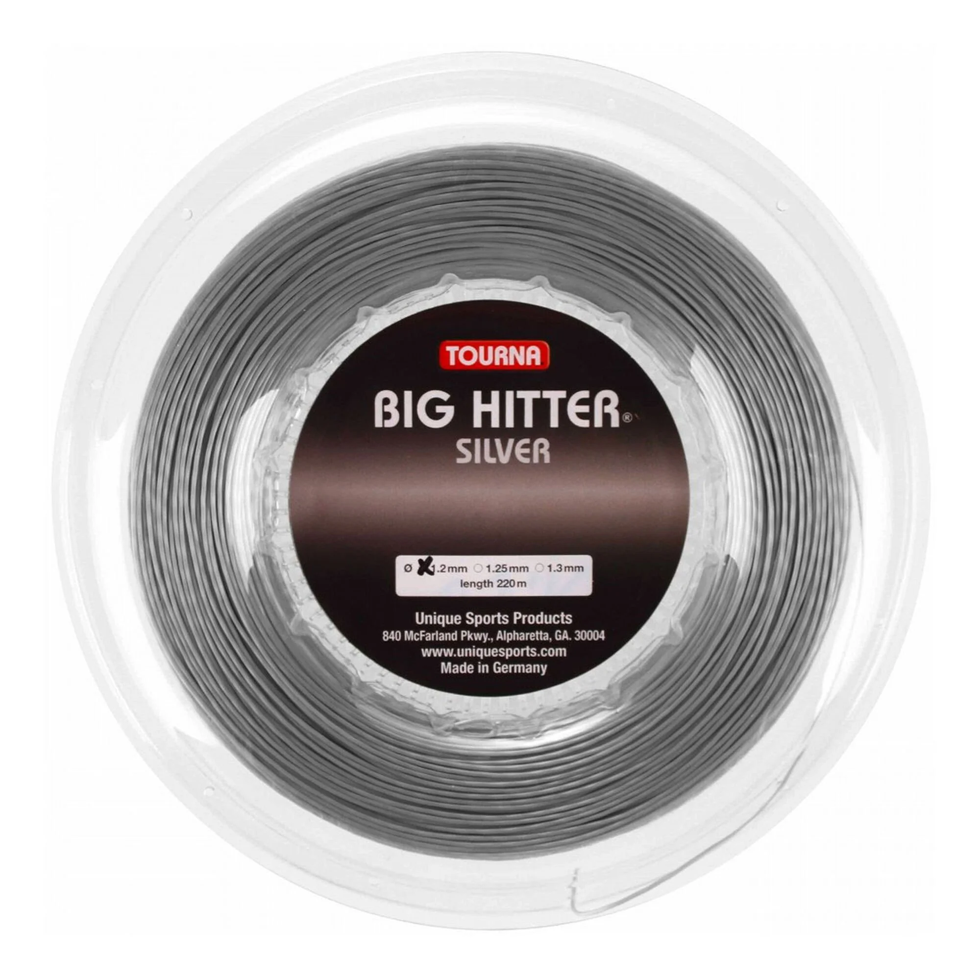 Tourna Big Hitter Rotolo Di Corde 220m - Argento 1 Tourna Big Hitter Rotolo Di Corde 220m - Argento