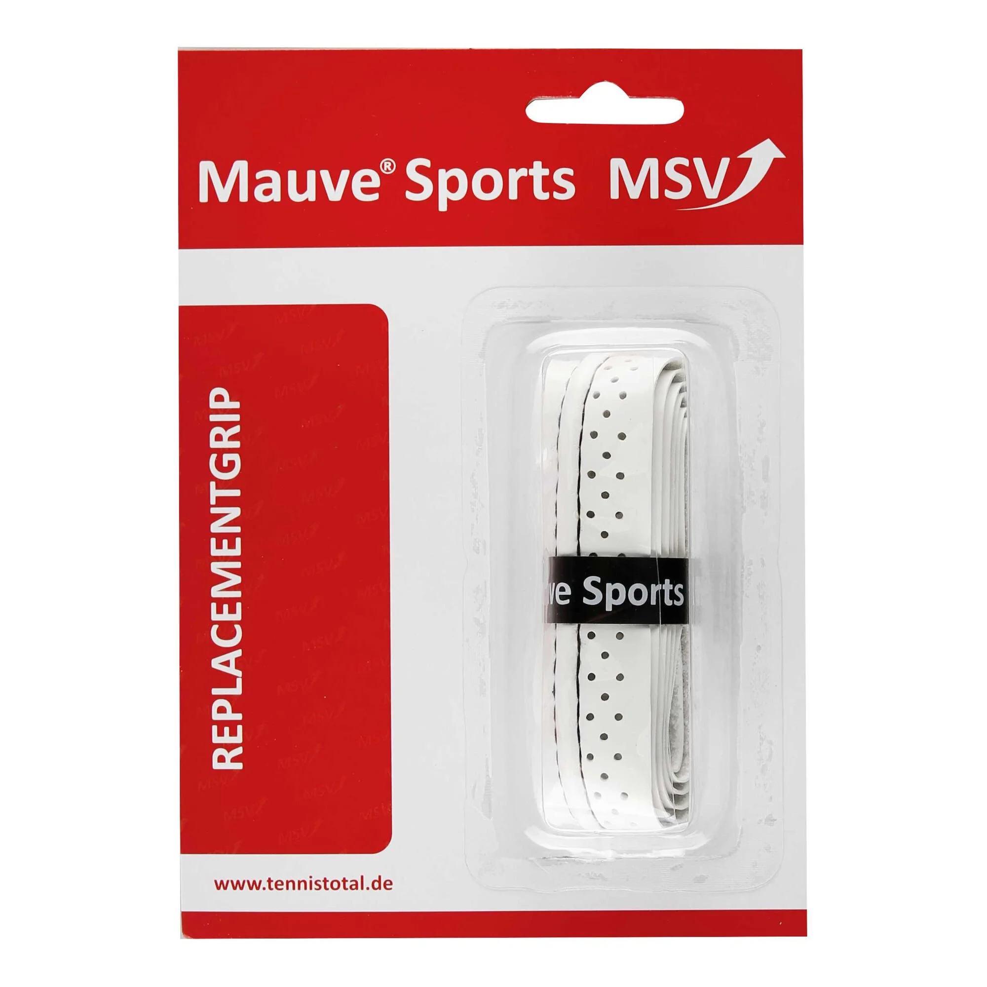 MSV Basic Grip Soft-Stich Perforated And Stitched Confezione Da 1 - Bianco 1 MSV Basic Grip Soft-Stich Perforated And Stitched Confezione Da 1 - Bianco