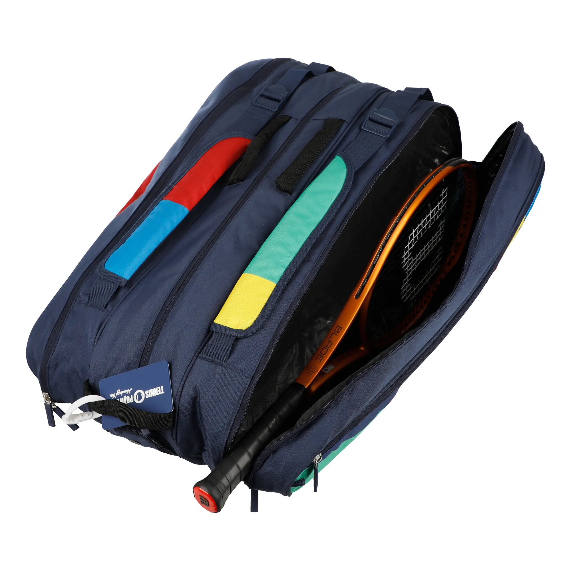 Tennis-Point Premium Colourblock 12R - Blu Scuro, Multicolore 4 Tennis-Point Premium Colourblock 12R - Blu Scuro, Multicolore - immagine 4
