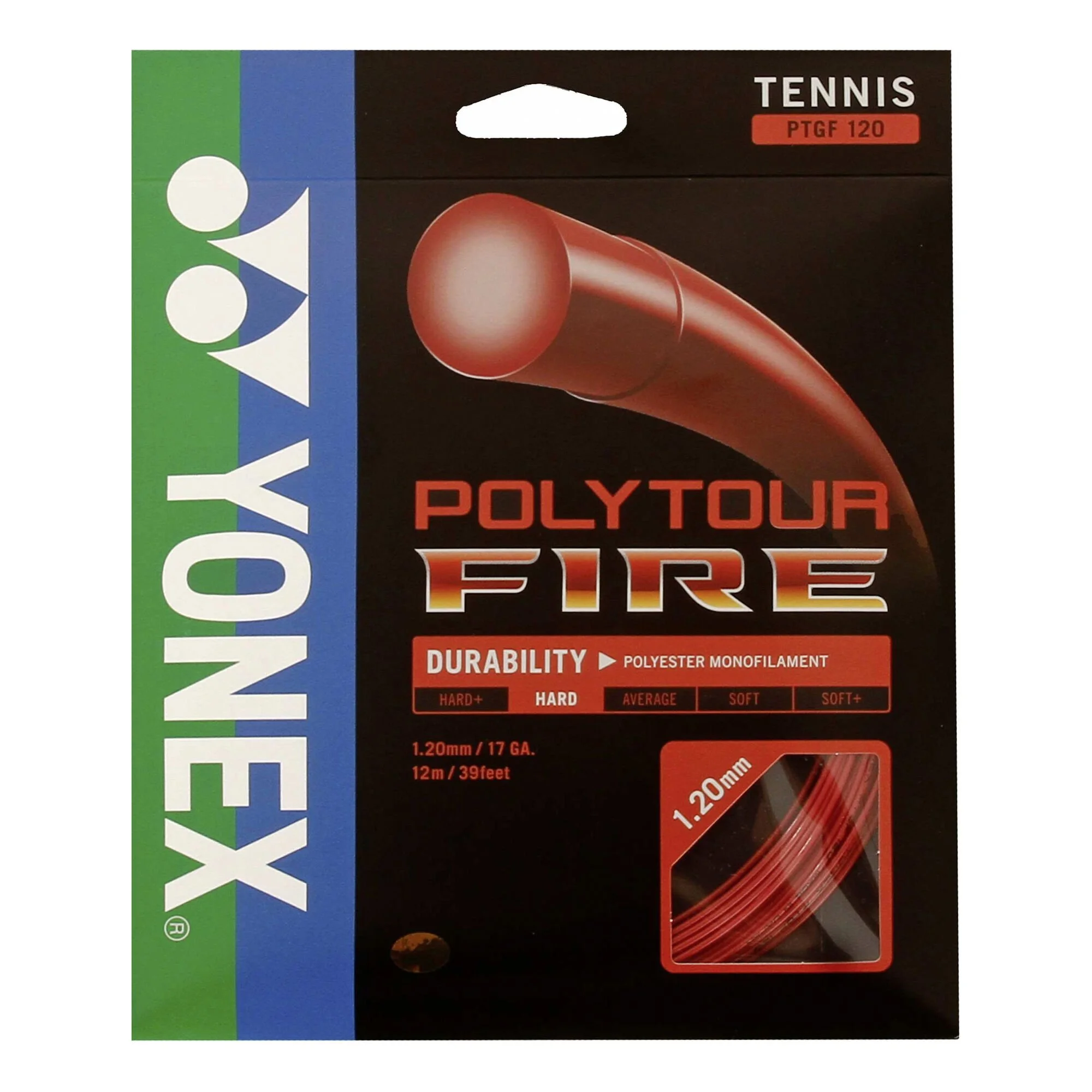 YONEX Poly Tour Fire Set Di Corde 12m - Rosso 1 YONEX Poly Tour Fire Set Di Corde 12m - Rosso