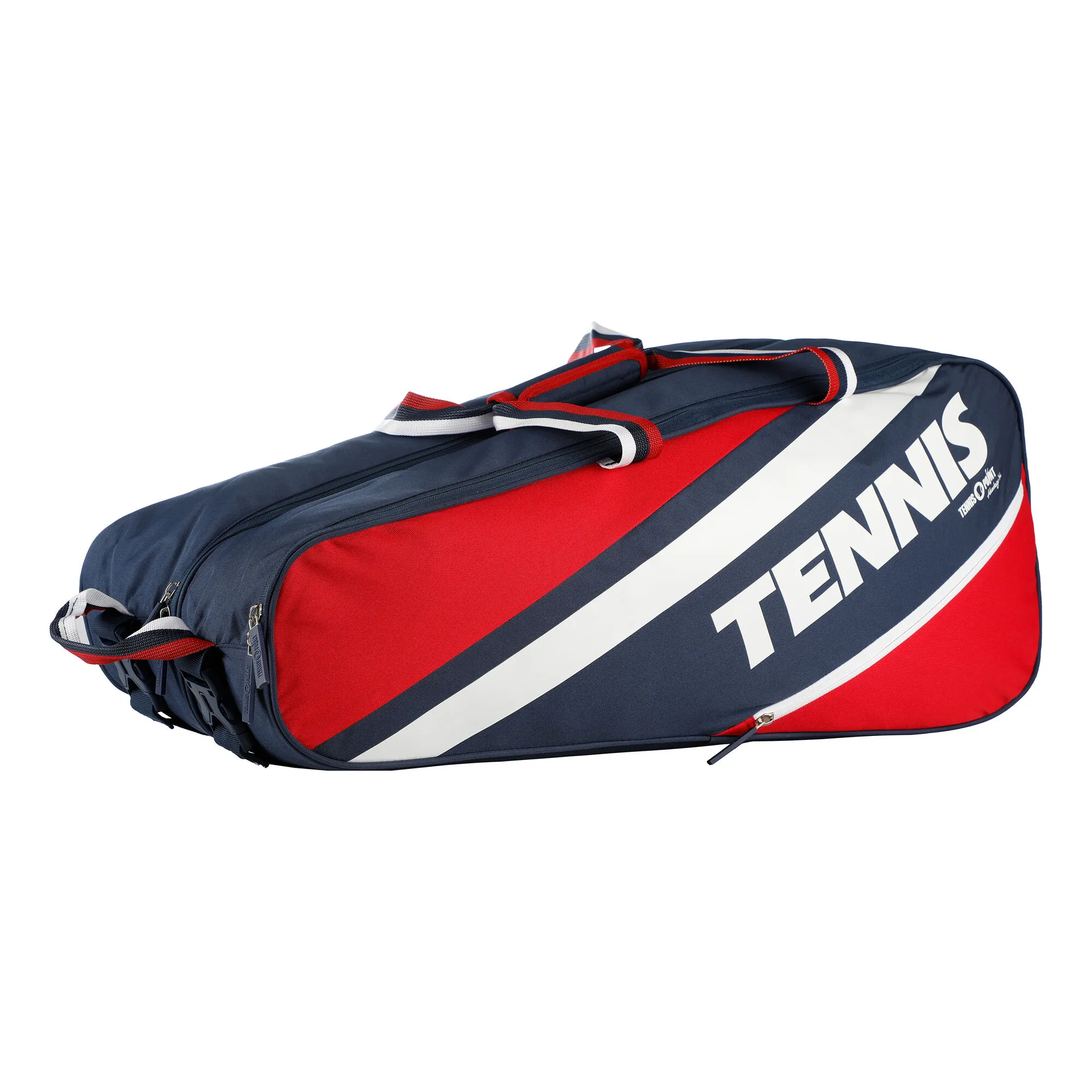 Tennis-Point Classic 6R Borsa Per Racchetta - Blu Scuro, Multicolore 1 Tennis-Point Classic 6R Borsa Per Racchetta - Blu Scuro, Multicolore