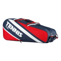 Tennis-Point Classic 6R Borsa Per Racchetta - Blu Scuro, Multicolore 18 Tennis-Point Classic 6R Borsa Per Racchetta - Blu Scuro, Multicolore -Vendite Racchette da tennis 0122700000 0 4