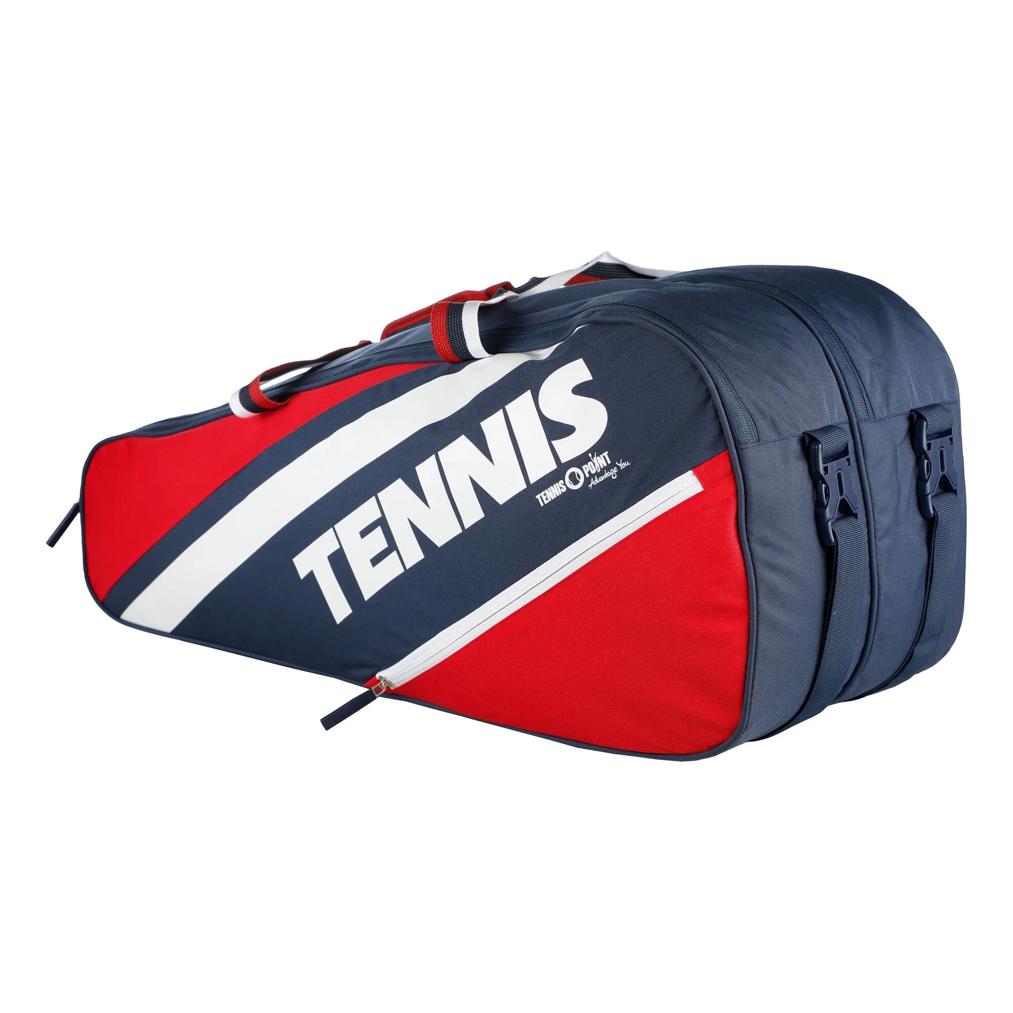 Tennis-Point Classic 6R Borsa Per Racchetta - Blu Scuro, Multicolore 15 Tennis-Point Classic 6R Borsa Per Racchetta - Blu Scuro, Multicolore - immagine 15