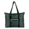 BJØRN BORG Klara Tote Borsa Casual - Verde, Nero