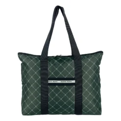BJØRN BORG Klara Tote Borsa Casual - Verde, Nero