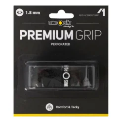 Tennis-Point Premium Grip Perforated Confezione Da 1 - Nero