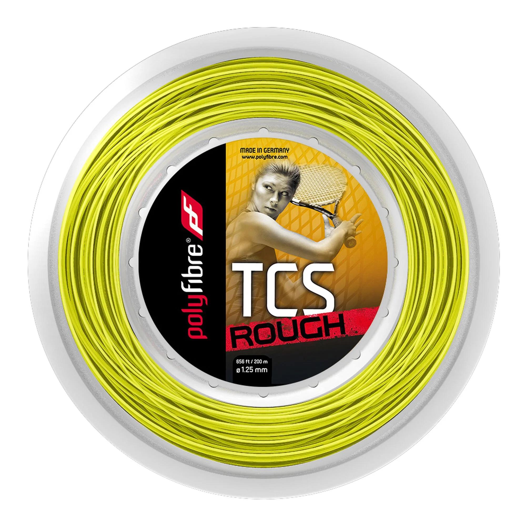 Polyfibre TCS Rough Rotolo Di Corde 200m - Giallo 1 Polyfibre TCS Rough Rotolo Di Corde 200m - Giallo