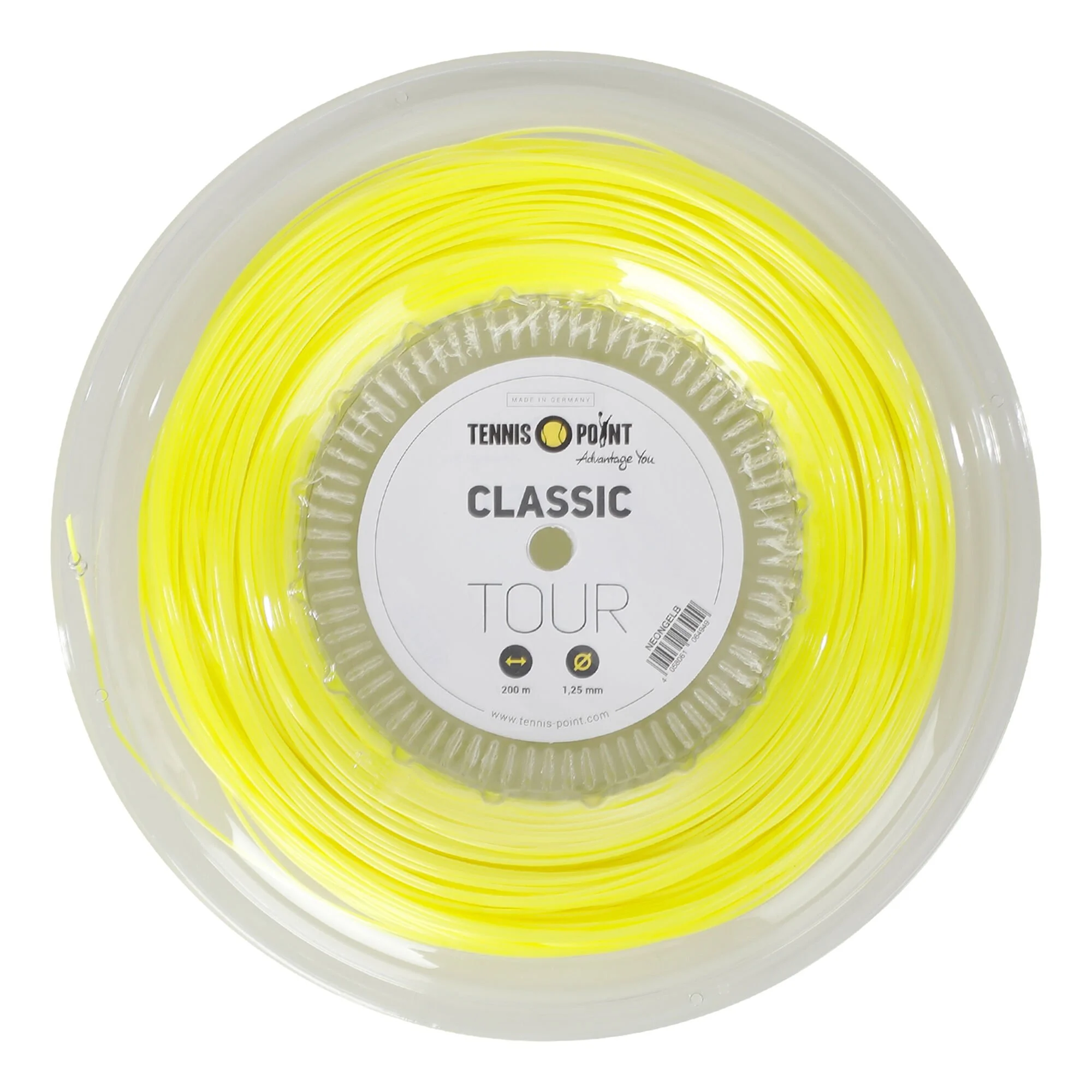 Tennis-Point Classic Tour Rotolo Di Corde 200m - Giallo Neon 1 Tennis-Point Classic Tour Rotolo Di Corde 200m - Giallo Neon