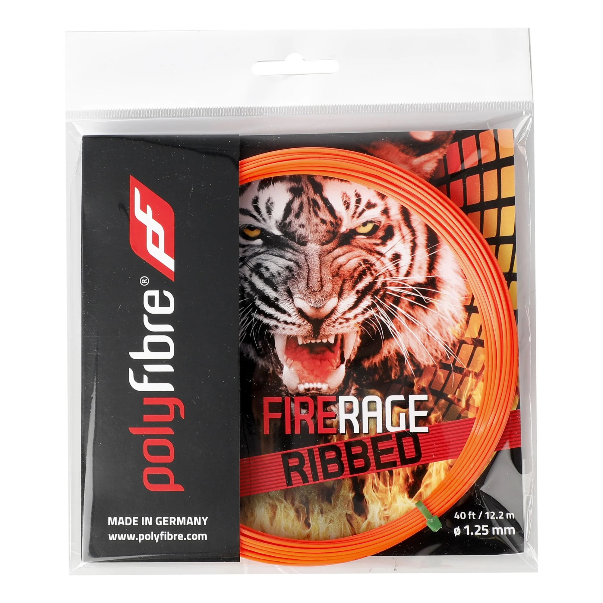 Polyfibre Firerage Ribbed 12m Set Di Corde - Rosso 1 Polyfibre Firerage Ribbed 12m Set Di Corde - Rosso