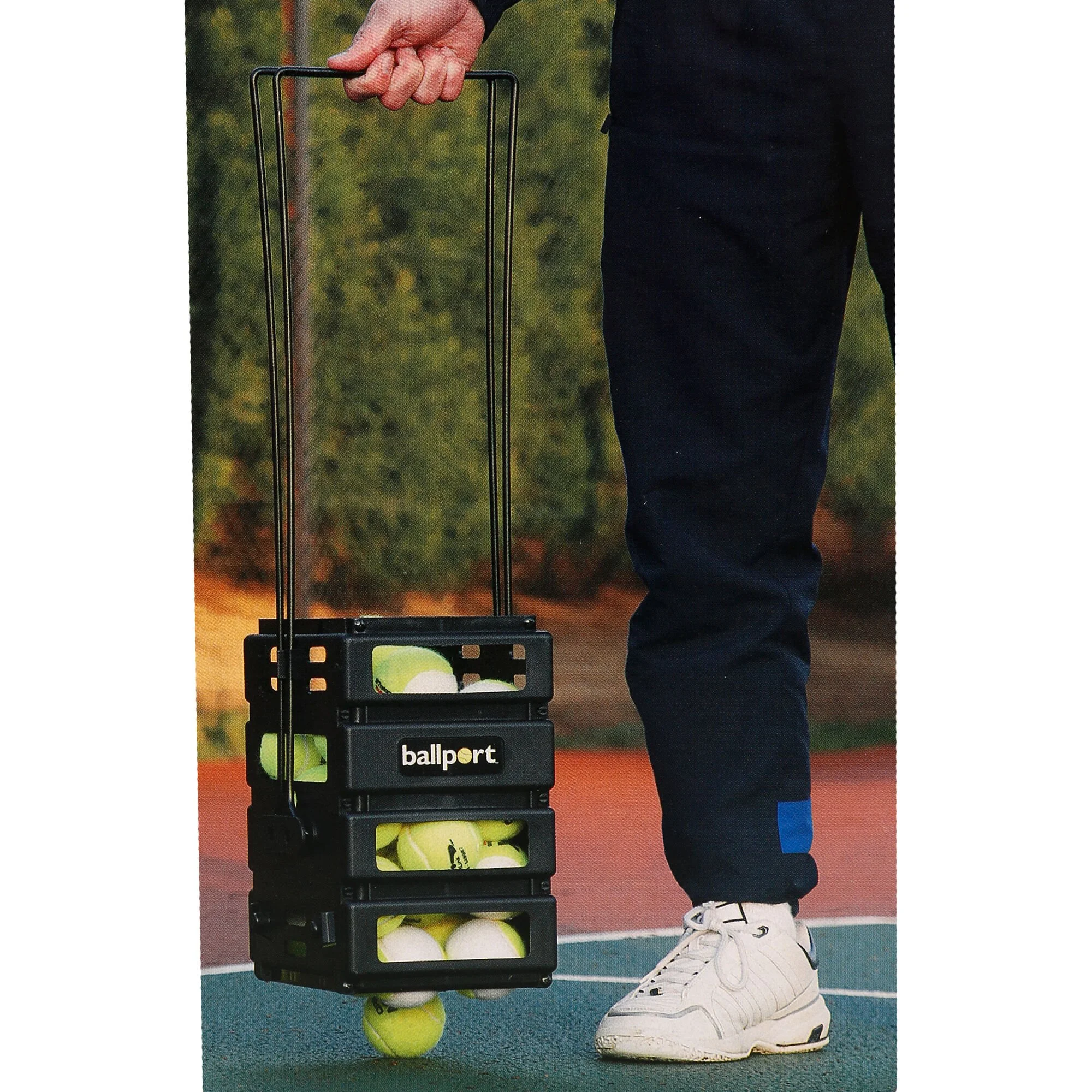 Tourna Cesto Per Palline - Nero 1 Tourna Cesto Per Palline - Nero