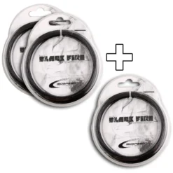Isospeed Black Fire (2+1 Aktion) Set Di Corde 12m - Nero
