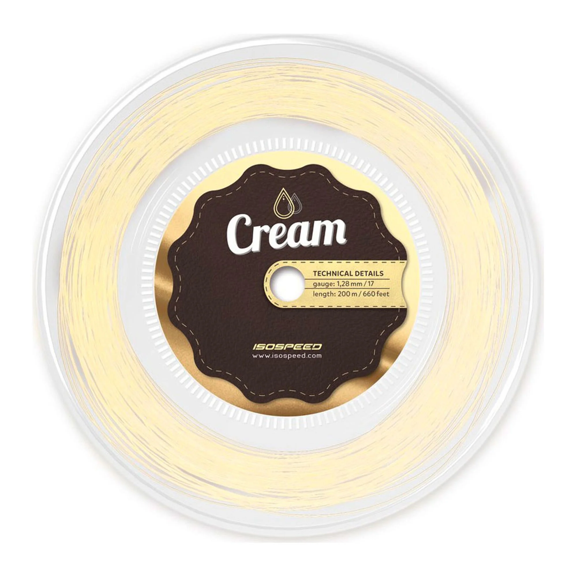 Isospeed Cream Rotolo Di Corde 200m - Crema 1 Isospeed Cream Rotolo Di Corde 200m - Crema