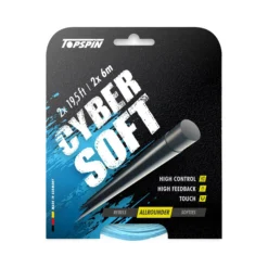 Topspin Cyber Soft 12m Set Di Corde - Blu Chiaro