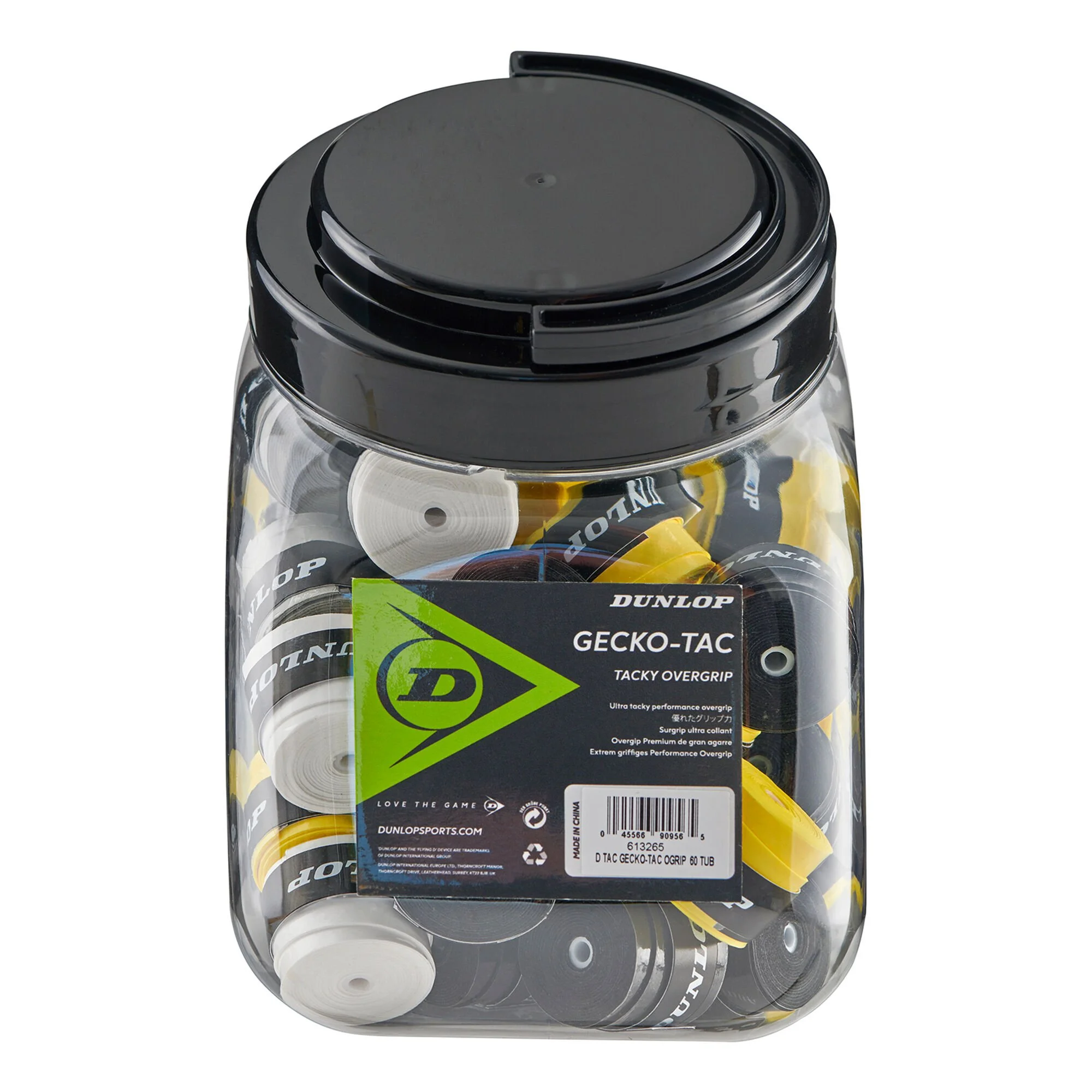 Dunlop Gecko-Tac Confezione Da 60 - Multicolore 1 Dunlop Gecko-Tac Confezione Da 60 - Multicolore