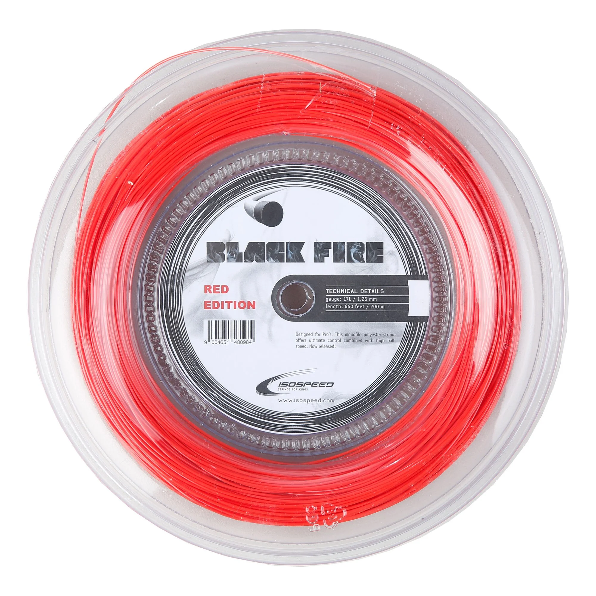 Isospeed Black Fire Red Edition Rotolo Di Corde 200m - Rosso 1 Isospeed Black Fire Red Edition Rotolo Di Corde 200m - Rosso