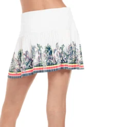 Lucky In Love Palms D'Amour Pleated Gonna Ragazze - Bianco, Multicolore -Vendite Racchette da tennis 01321000 15