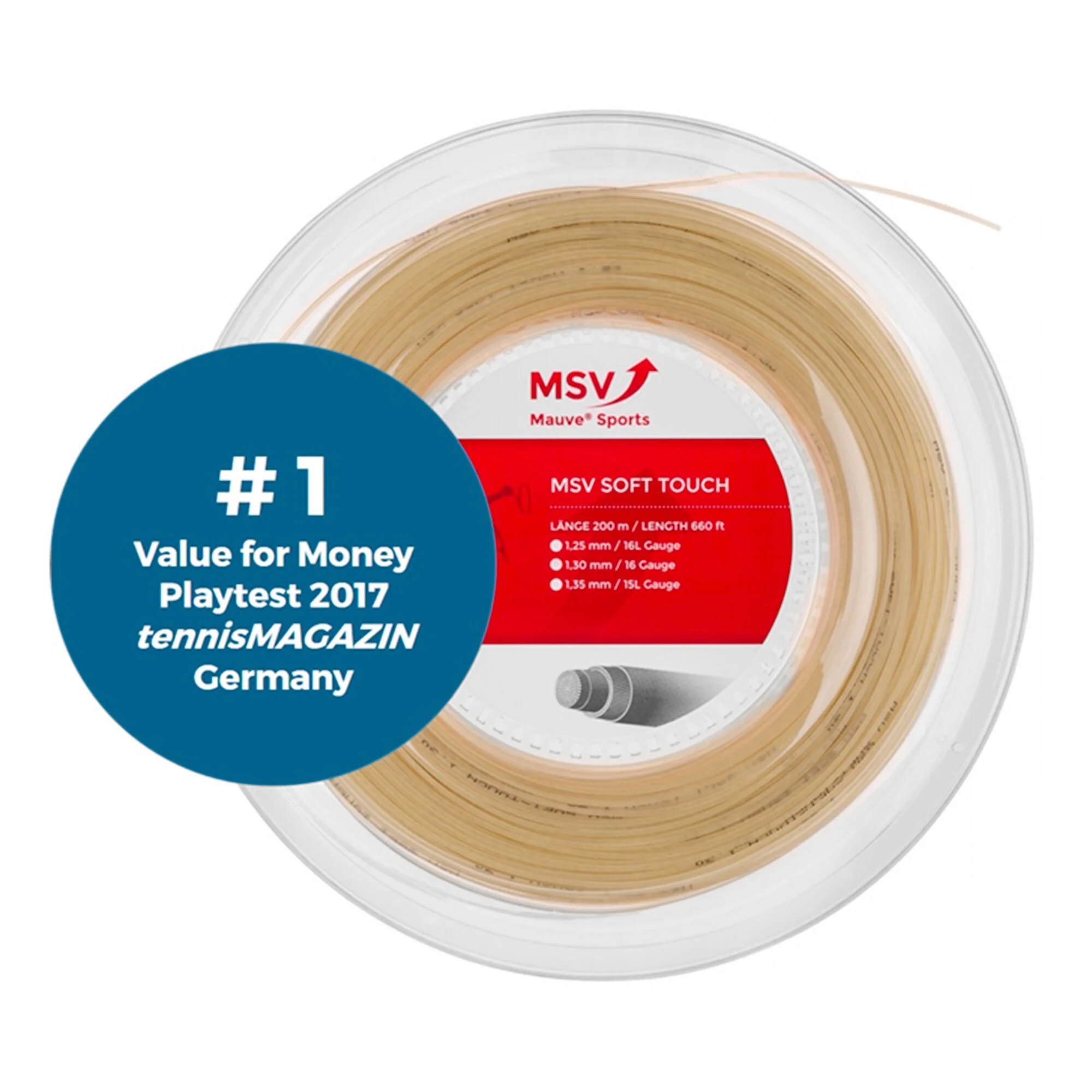 MSV Soft-Touch Rotolo Di Corde 200m - Beige 1 MSV Soft-Touch Rotolo Di Corde 200m - Beige