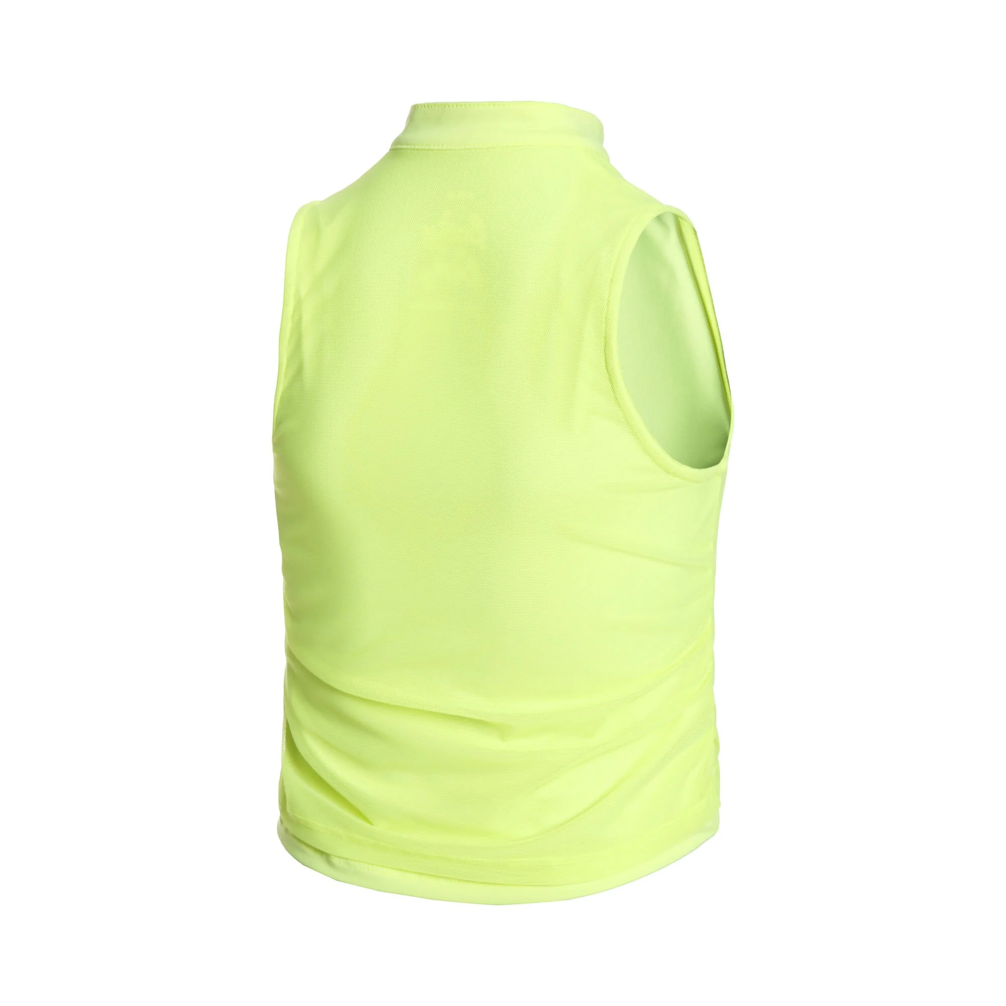 Lucky In Love Mesh Is More Canottiera Ragazze - Giallo Neon 2 Lucky In Love Mesh Is More Canottiera Ragazze - Giallo Neon - immagine 2