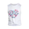 Lucky In Love You Grow Canottiera Ragazze - Bianco, Multicolore