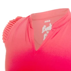 Lucky In Love Pleat Me Up Canottiera Ragazze - Corallo -Vendite Racchette da tennis 01333000 10