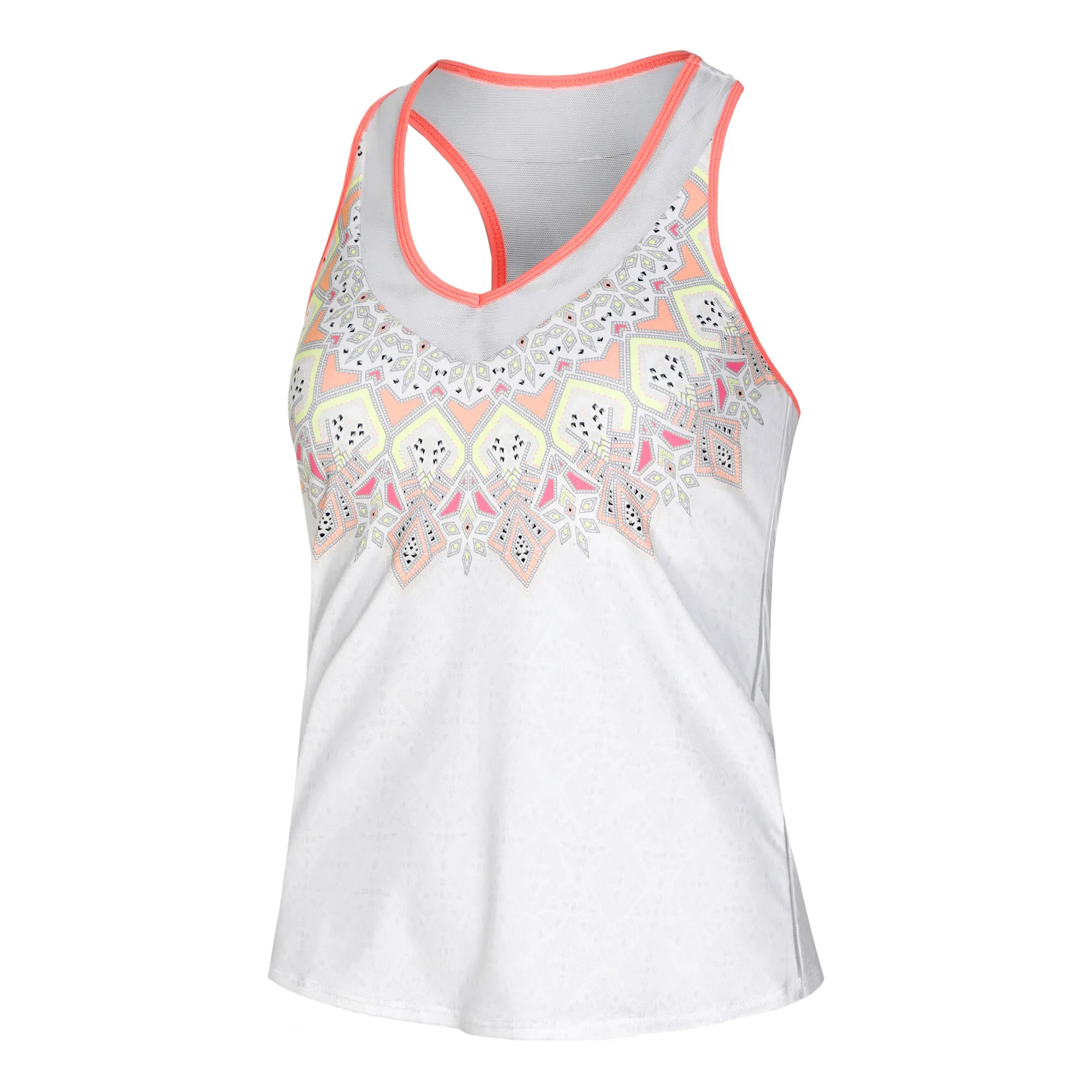 Lucky In Love Geo Grande With Bra Canottiera Donna - Bianco, Multicolore 1 Lucky In Love Geo Grande With Bra Canottiera Donna - Bianco, Multicolore