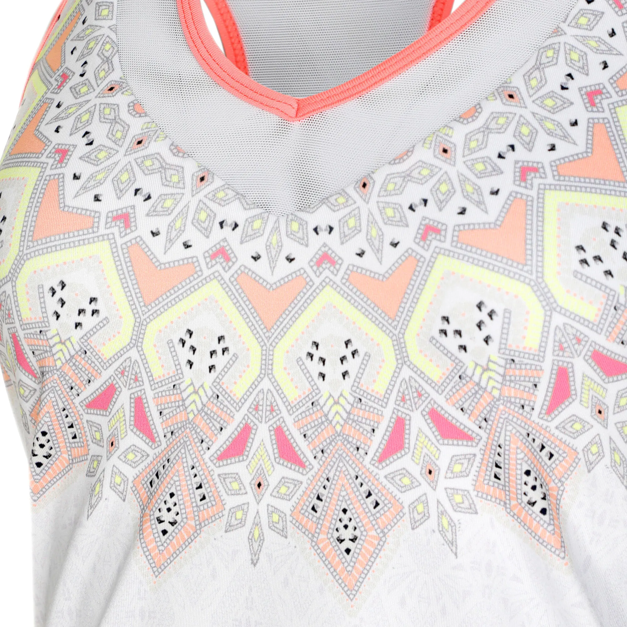 Lucky In Love Geo Grande With Bra Canottiera Donna - Bianco, Multicolore 7 Lucky In Love Geo Grande With Bra Canottiera Donna - Bianco, Multicolore - immagine 7