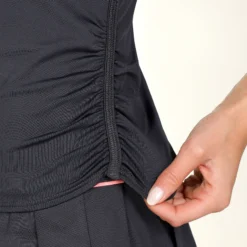 Lucky In Love Olympian V-Neck Canottiera Donna - Grigio Scuro, Albicocca -Vendite Racchette da tennis 01342000 0 5