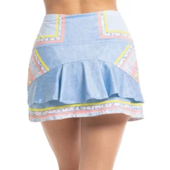 Lucky In Love Long Blossom Gonna Donna - Blu Chiaro, Multicolore -Vendite Racchette da tennis 01347000 14