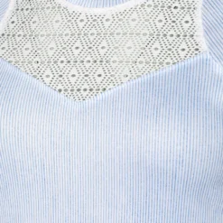 Lucky In Love Chambray Blossom Manica Lunga Donna - Blu Chiaro, Multicolore -Vendite Racchette da tennis 01353000 10