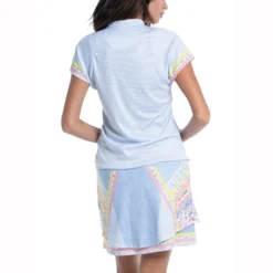 Lucky In Love Chambray Blossom Maglietta Donna - Blu Chiaro, Multicolore 14 Lucky In Love Chambray Blossom Maglietta Donna - Blu Chiaro, Multicolore -Vendite Racchette da tennis 01358000 14