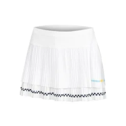 Lucky In Love Finish Line Pleated Gonna Donna - Bianco, Nero