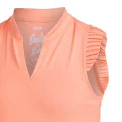 Lucky In Love Pleat Me Up Canottiera Ragazze - Albicocca -Vendite Racchette da tennis 01402000 10