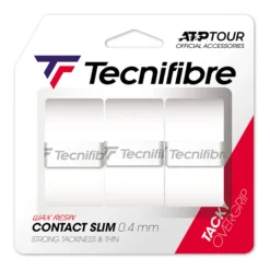 TECNIFIBRE Contact Slim 3er Confezione Da 3 - Bianco
