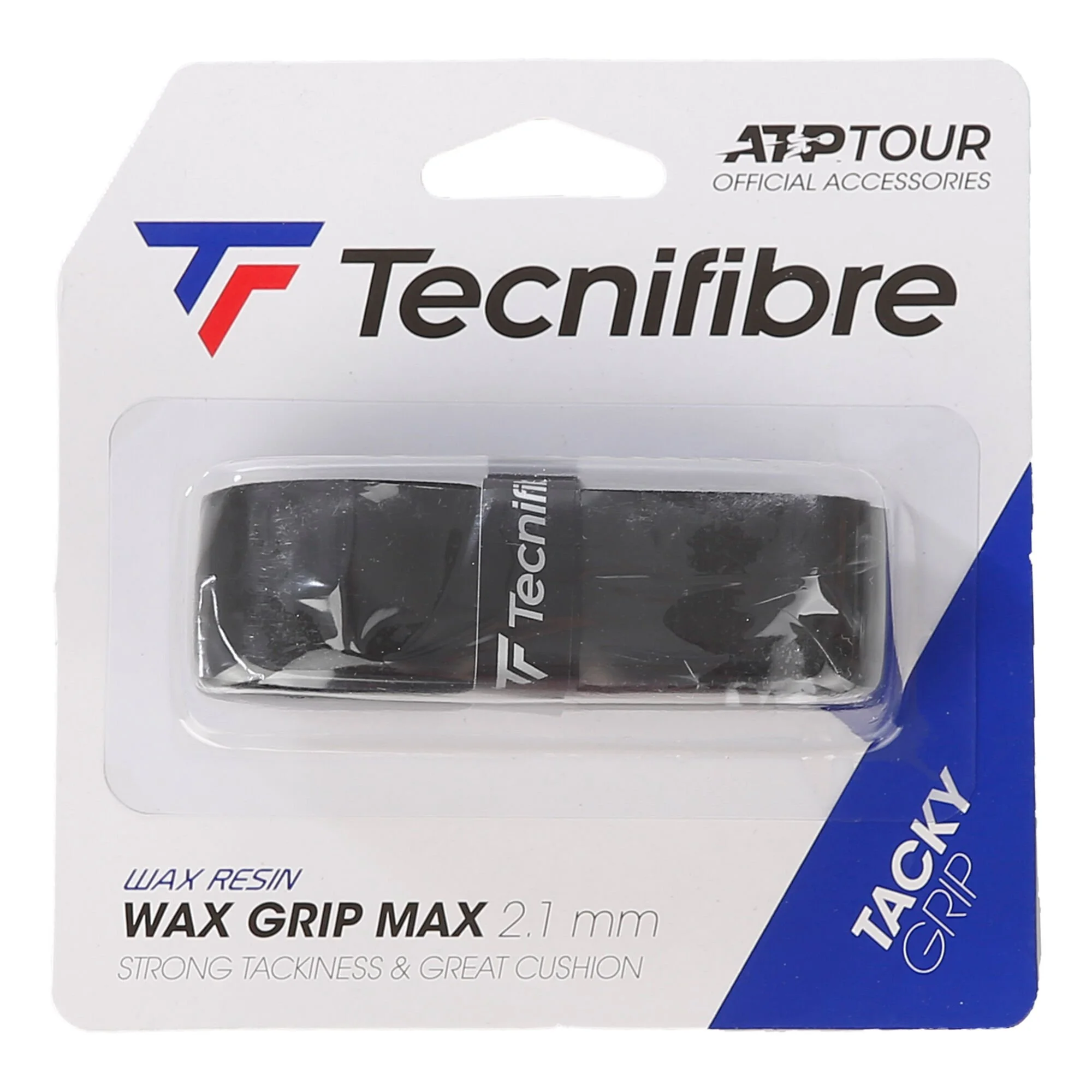 TECNIFIBRE Wax Max Grip Confezione Da 1 - Nero 1 TECNIFIBRE Wax Max Grip Confezione Da 1 - Nero