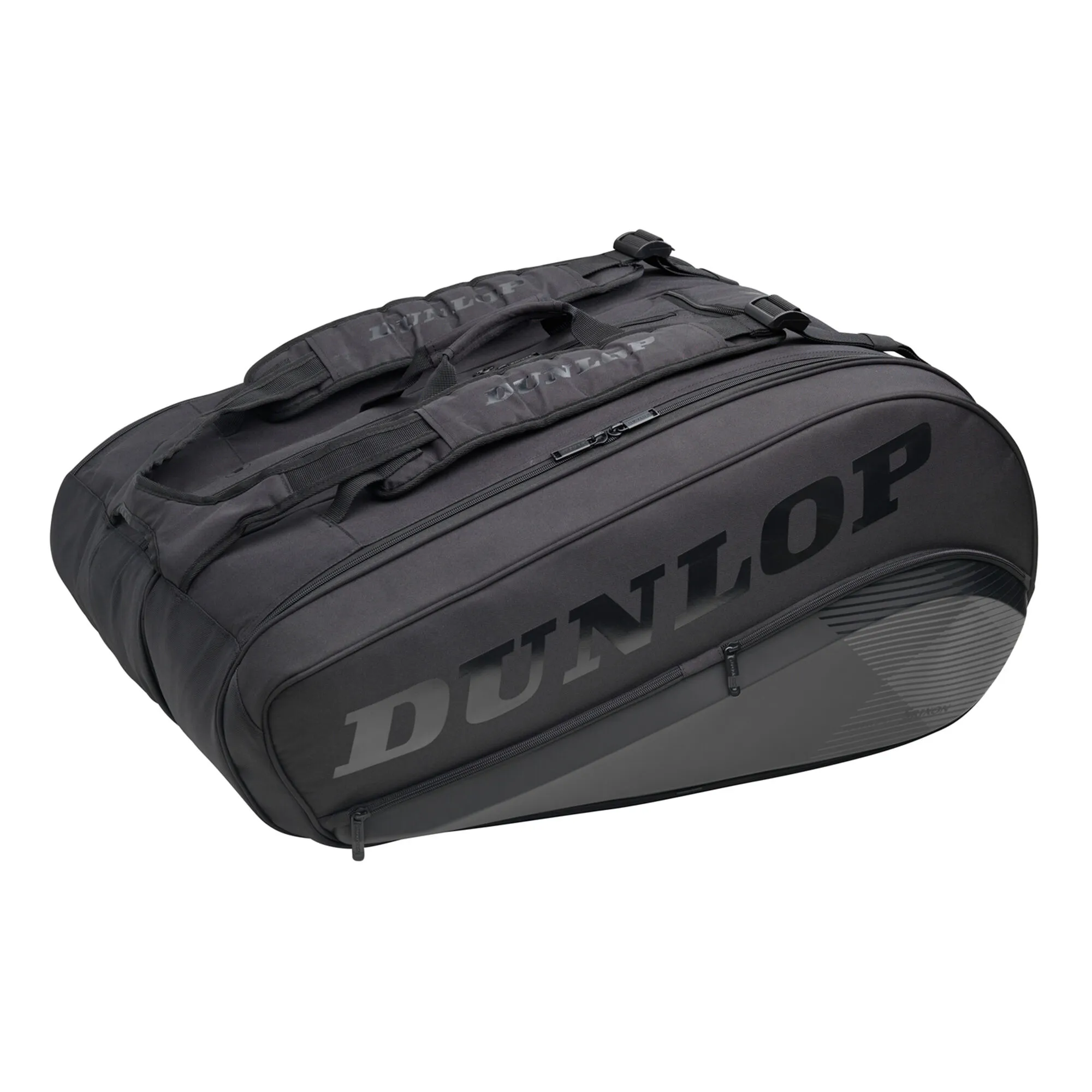 Dunlop CX Performance Thermo Borsa Per Racchetta Da 12 - Nero, Nero Brillante 1 Dunlop CX Performance Thermo Borsa Per Racchetta Da 12 - Nero, Nero Brillante