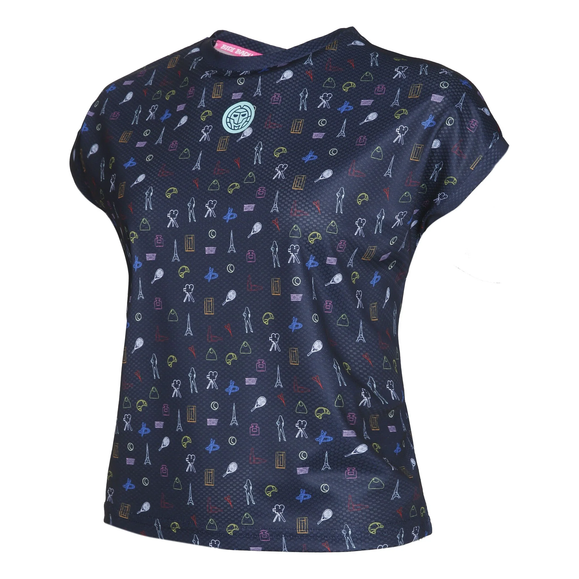 BIDI BADU Majira Tech Maglietta Donna - Blu Scuro, Multicolore 1 BIDI BADU Majira Tech Maglietta Donna - Blu Scuro, Multicolore