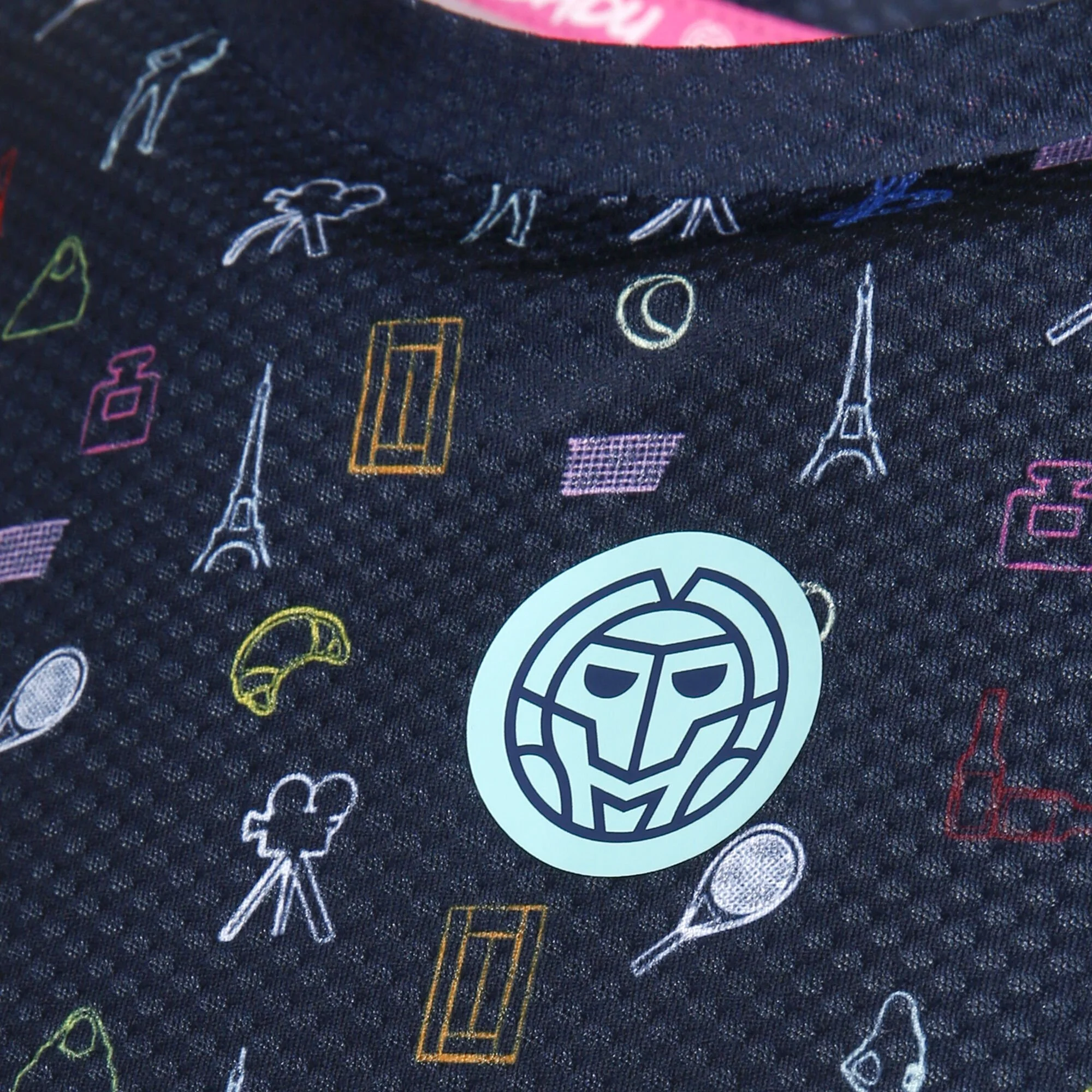 BIDI BADU Majira Tech Maglietta Donna - Blu Scuro, Multicolore 3 BIDI BADU Majira Tech Maglietta Donna - Blu Scuro, Multicolore - immagine 3