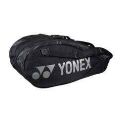 YONEX Pro Racquet Bag Borsa Per Racchetta Da 6 - Nero, Grigio