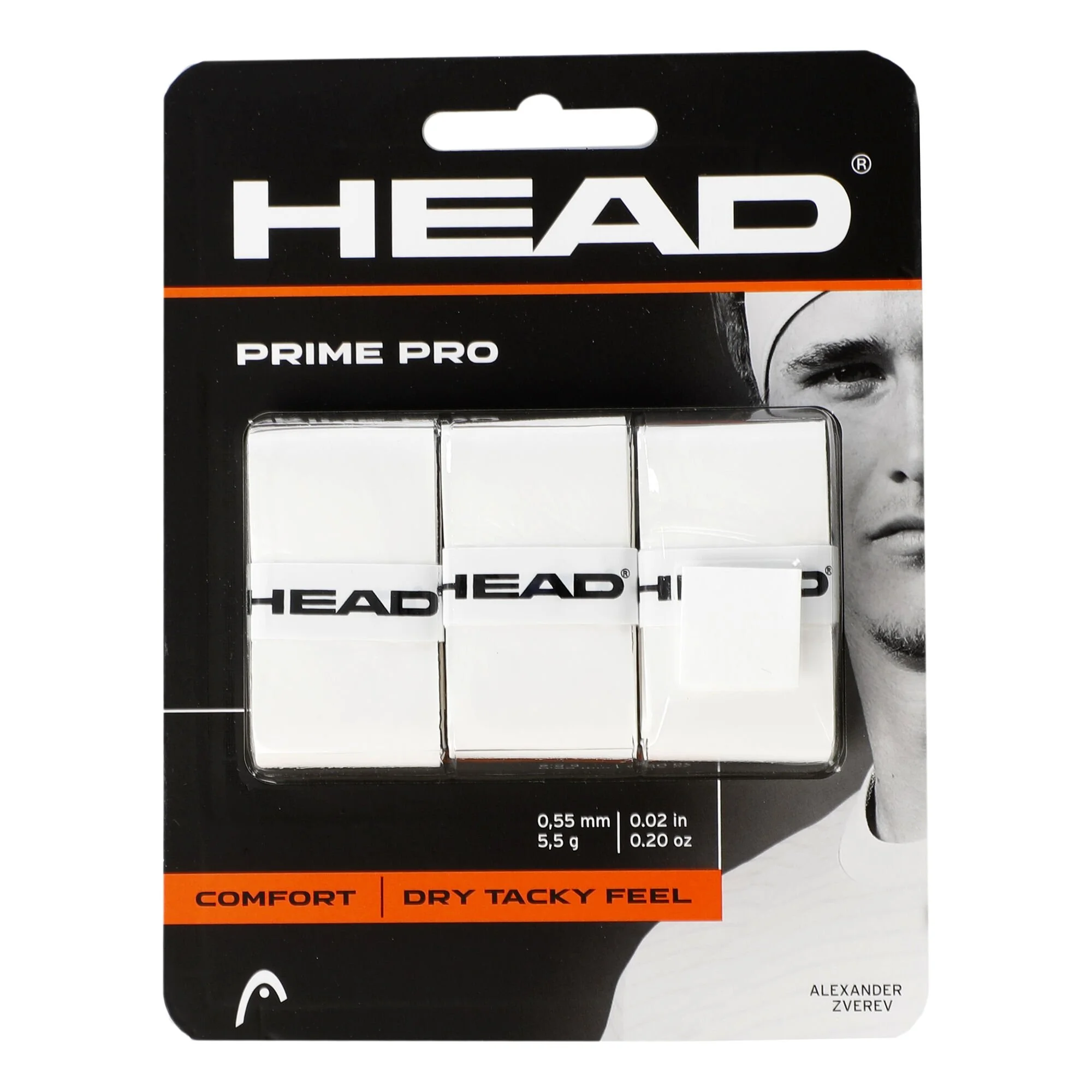 Head Prime Pro 3er Confezione Da 3 - Bianco 1 Head Prime Pro 3er Confezione Da 3 - Bianco