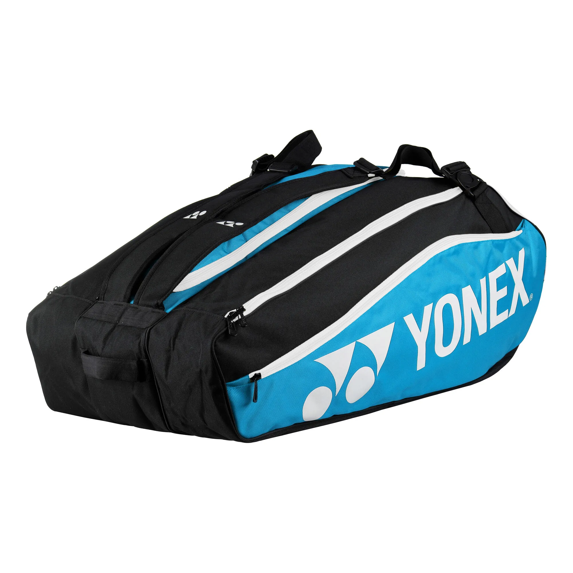 YONEX Club Line Racket Bag Borsa Per Racchetta Da 12 - Blu, Nero 1 YONEX Club Line Racket Bag Borsa Per Racchetta Da 12 - Blu, Nero